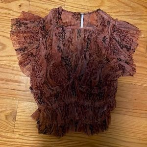 FP Making Me Smile Print Top